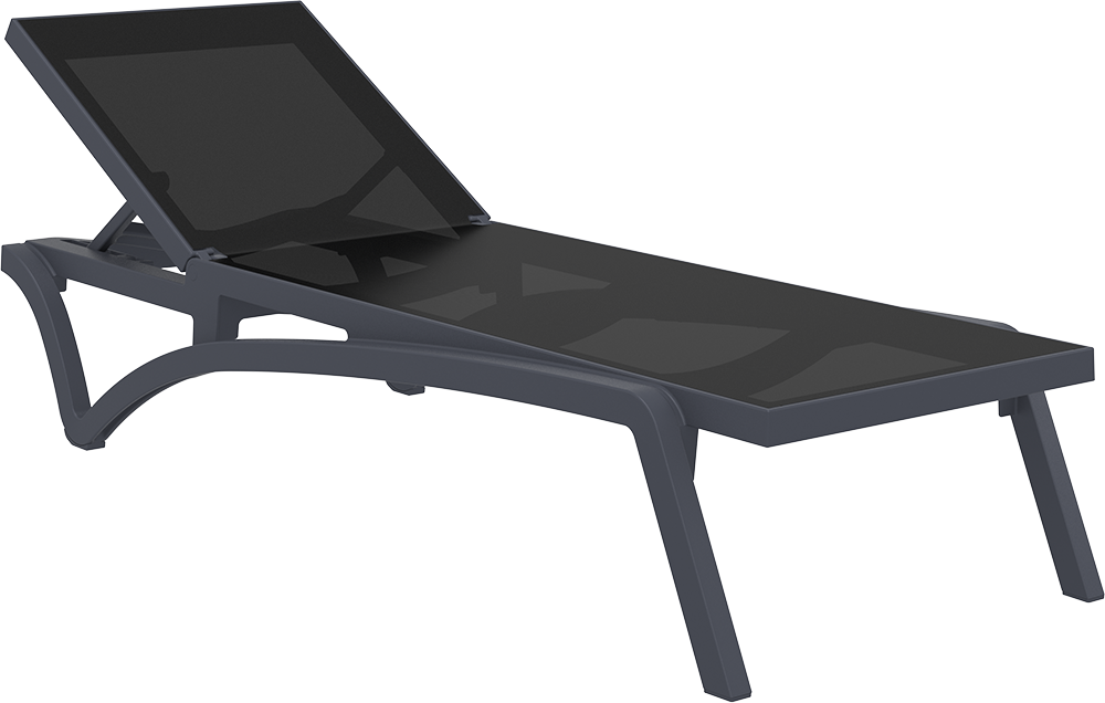 

Шезлонг Siesta Pacific Dark Grey Black