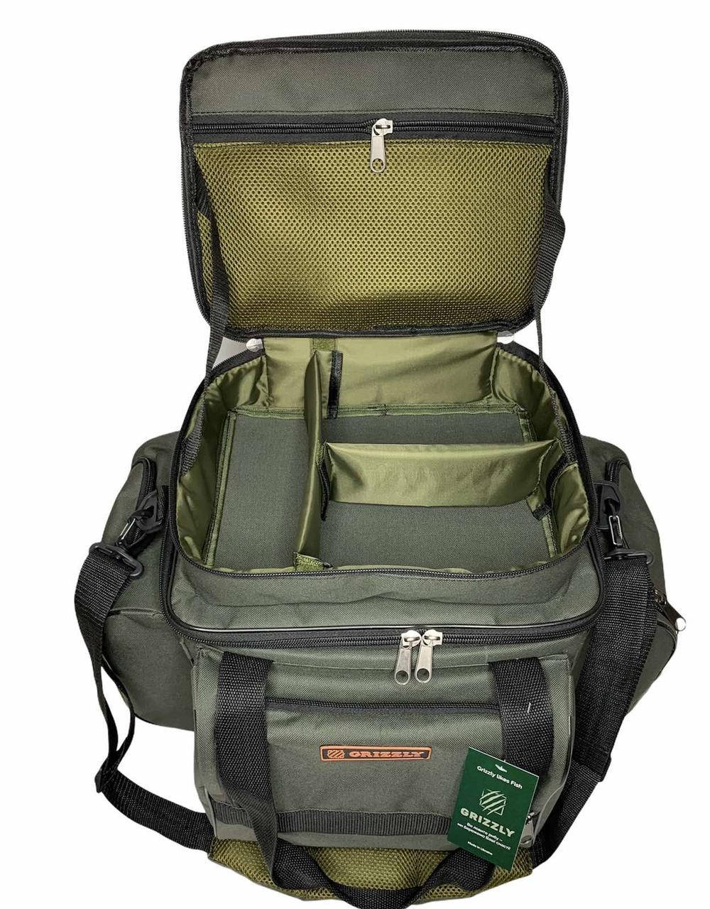 

Карповая фидерная рыболовная сумка органайзер для снастей ProfiCarp-1