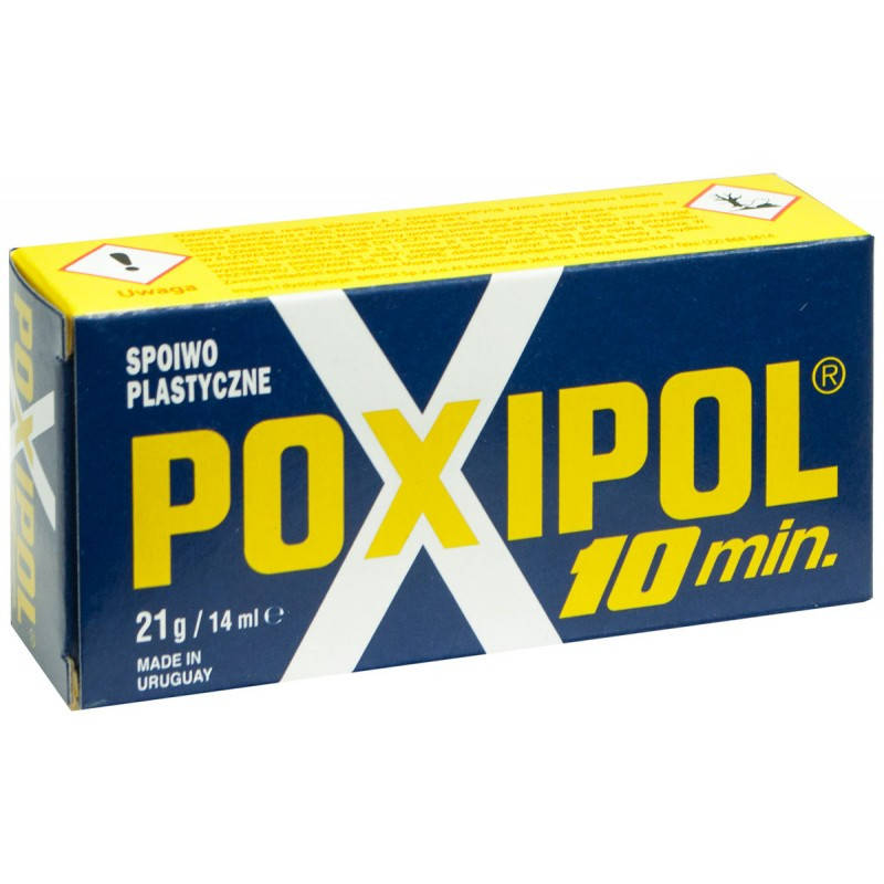 

Клей POXIPOL 10 минут металический 21 г / 14 мл (7730716014543)