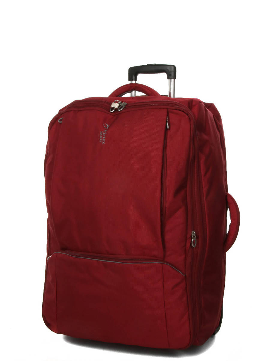 

Чемодан  (L) Нейлон Airtex 2931 на 2 колесах 75x45x27см 90л Бордовый (Burgundy