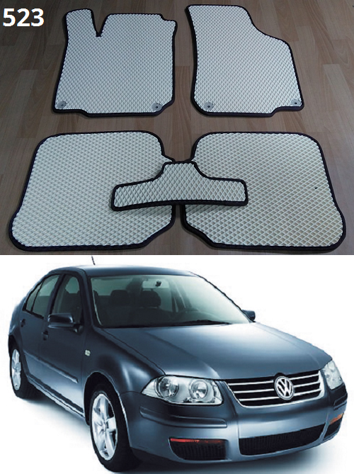 

Коврики ЕВА в салон Volkswagen Bora '99-05, Черный