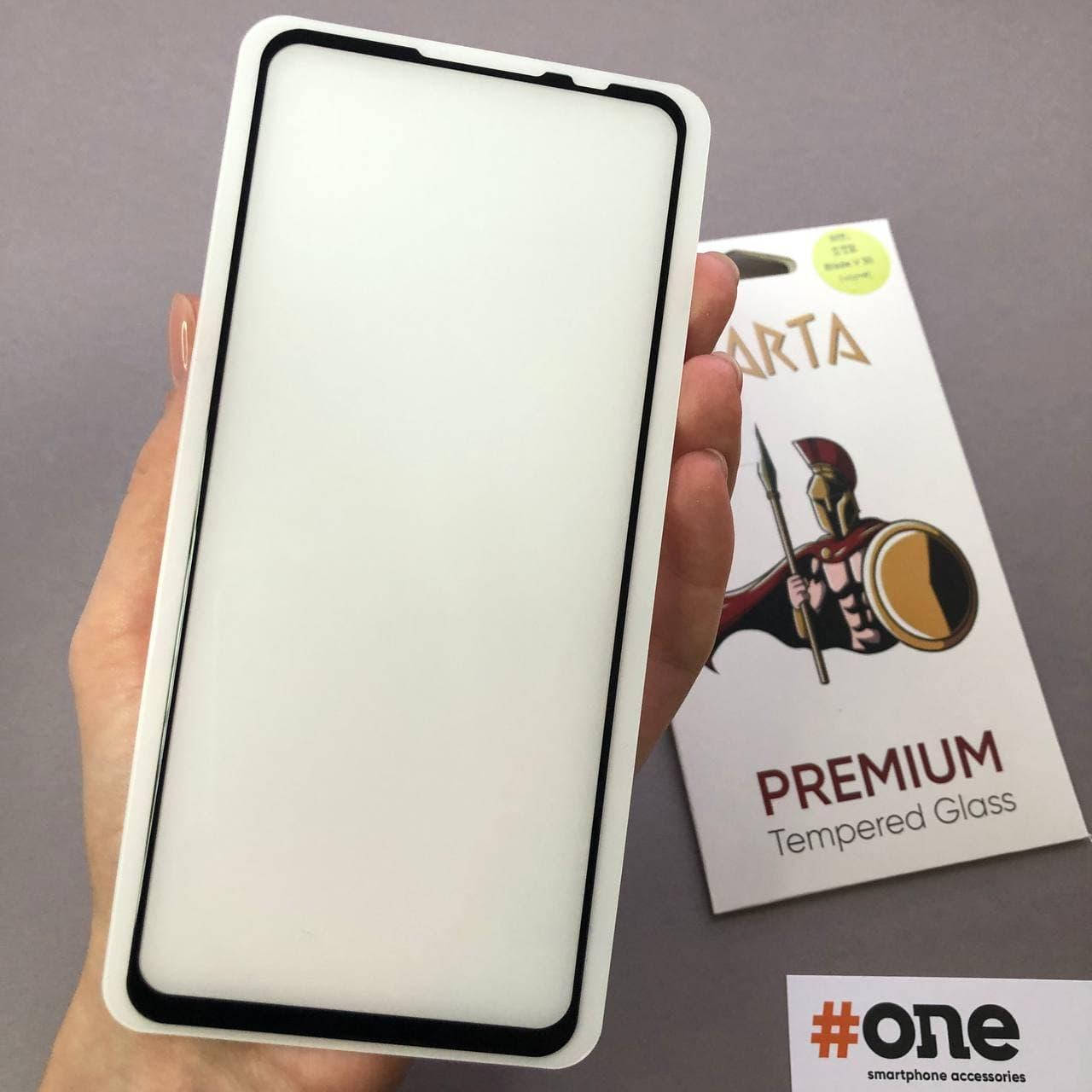 

Защитное стекло для ZTE Blade V30 6D на весь экран стекло на телефон зте блейд в30 черное DUA, Черный