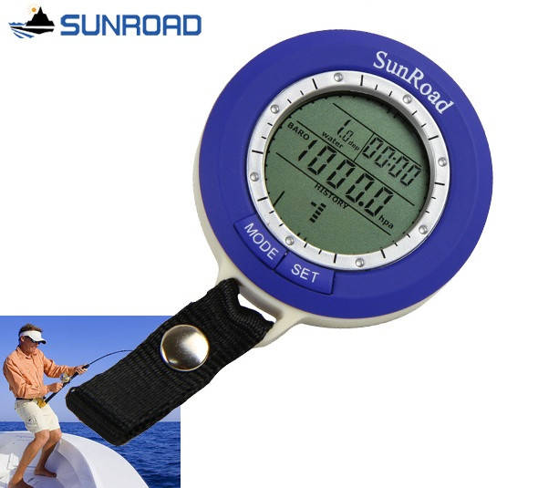 

Рыбацкий барометр SunRoad SR204 (высотомер, термометр, прогноз погоды, календарь, часы, подсветка)