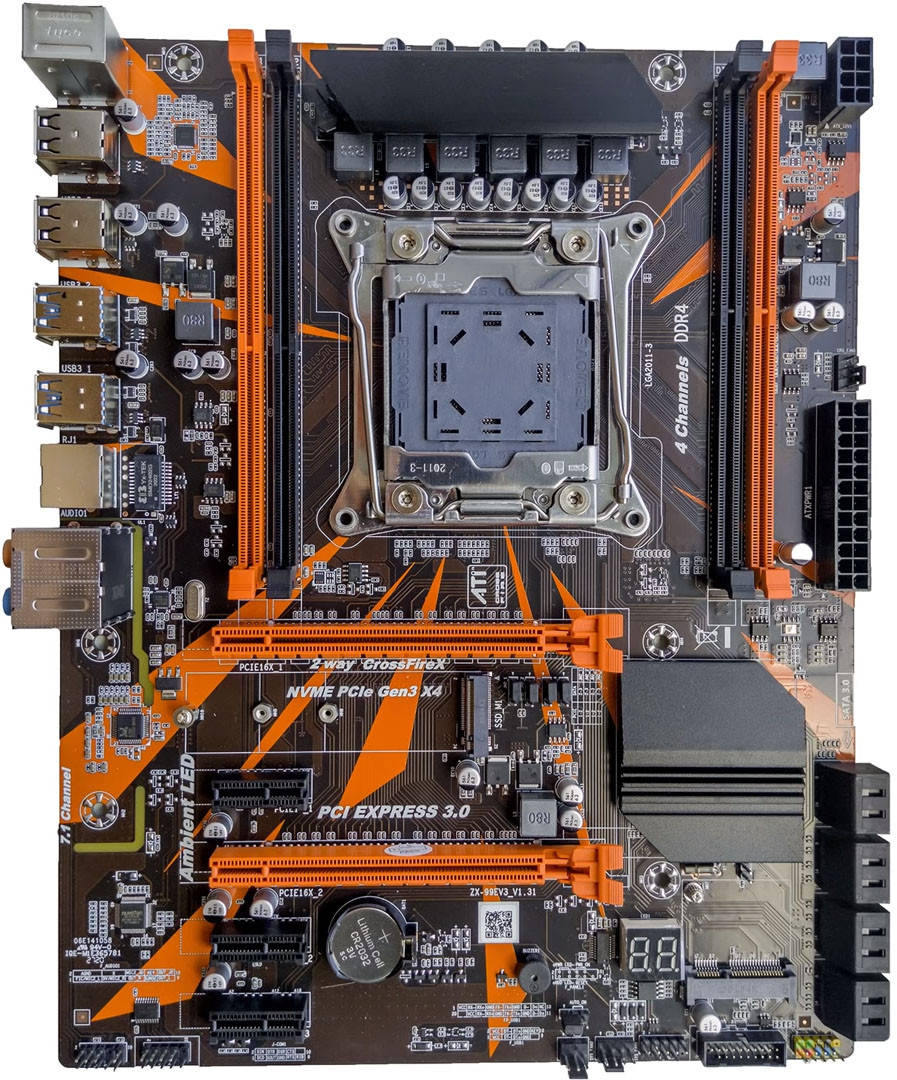 

Материнская плата Kllisre X99 v1.31 LGA2011-3 ATX