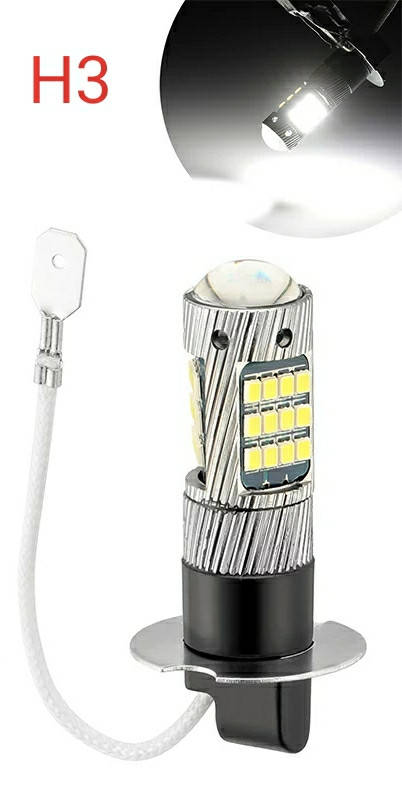 

Светодиодная лампа H3 LED противотуманка (цена за 1 шт) LED 2016 42SMD 12V, автолампа для птф, ходовые огни