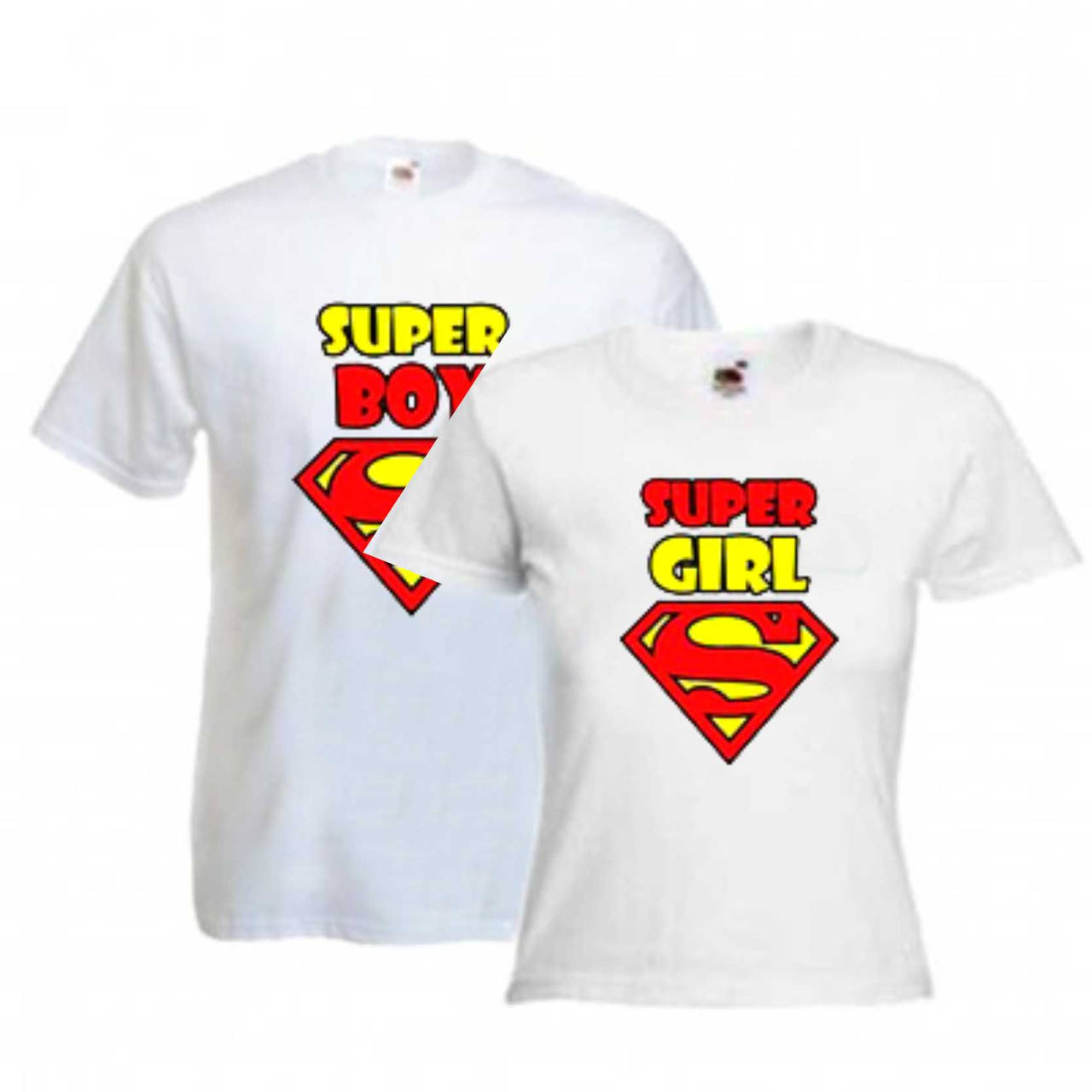 

Парные футболки "Super пара"