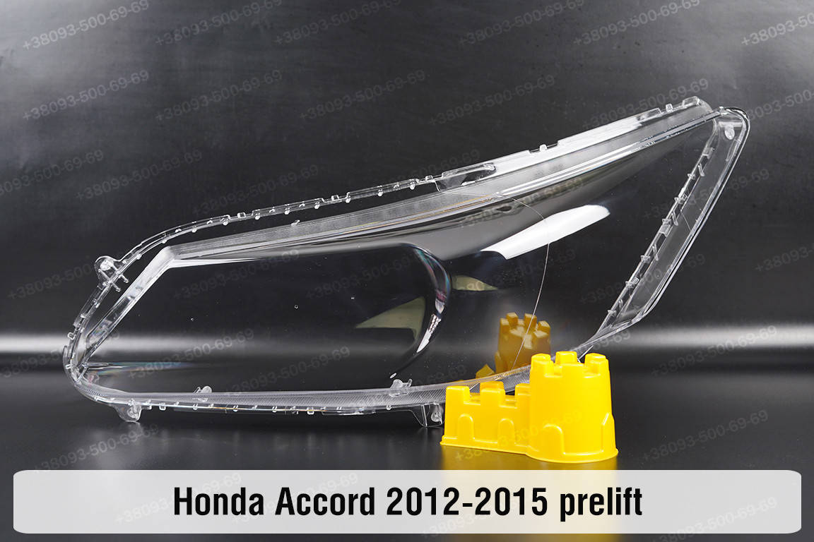 

Стекло фары Honda Accord 9 USA (2012-2015) IX поколение дорестайлинг левое