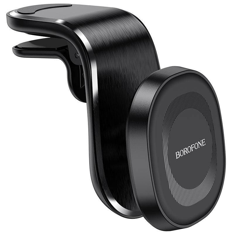 

Автомобільний тримач для телефона Borofone BH40 Kyle air outlet magnetic car holder, Черный