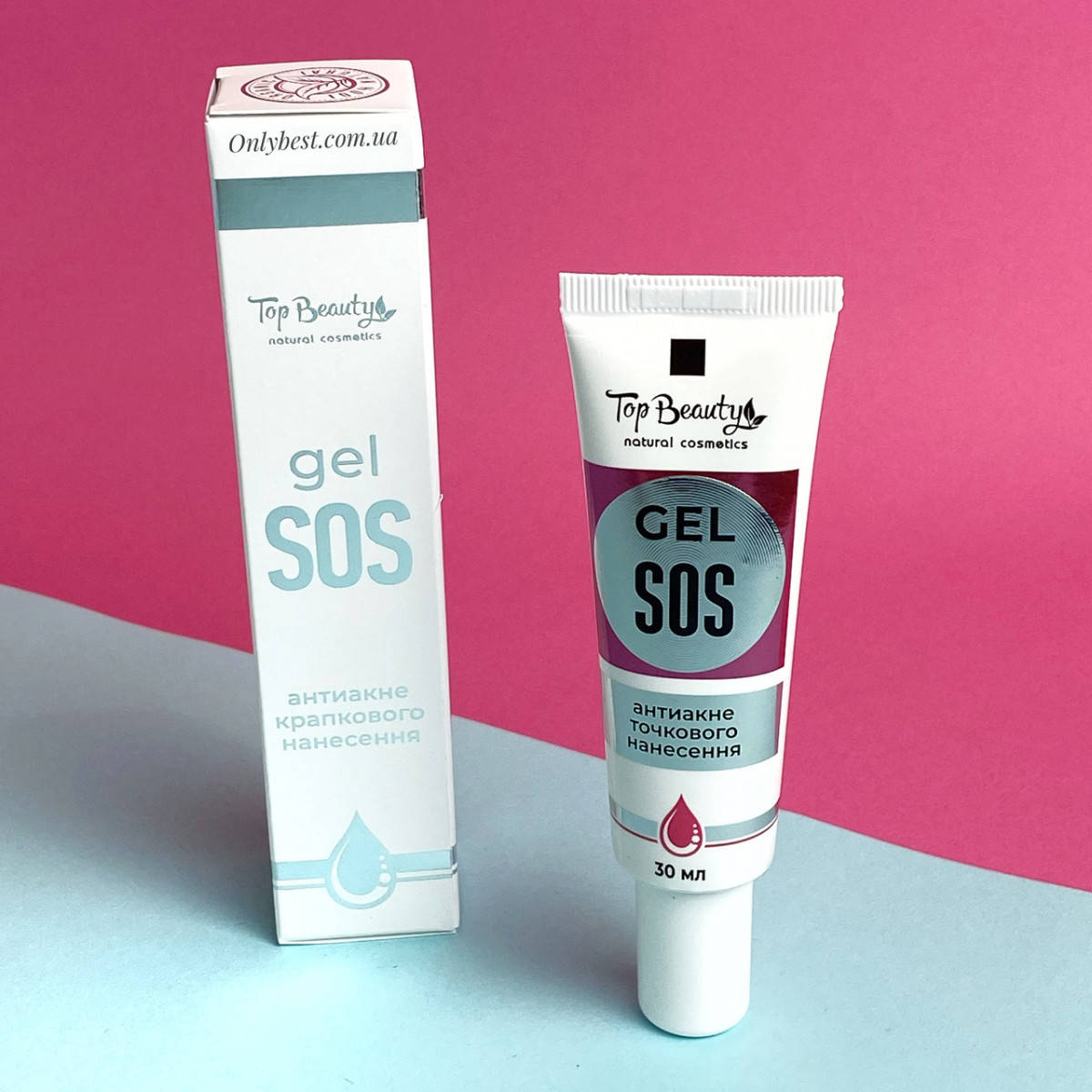 

SOS Гель против акне Top beauty