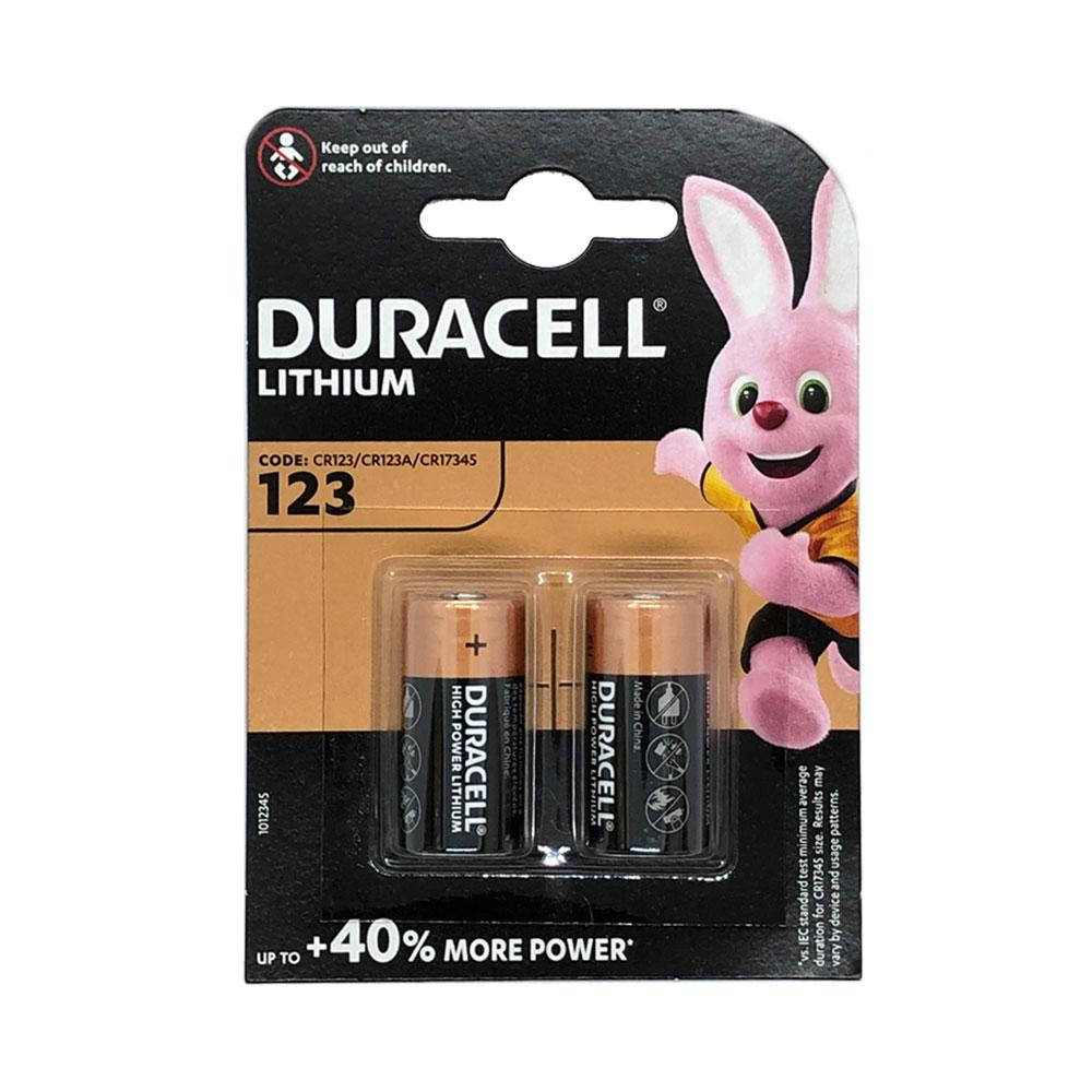 

Батарейки CR123A Duracell Lithium (2шт.)