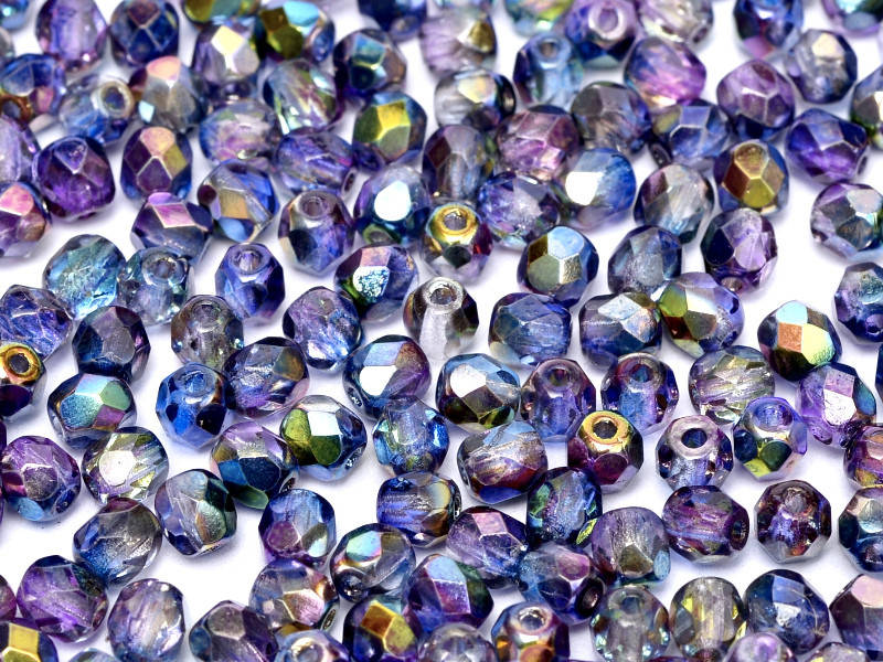 

Fire polished 4 mm Crystal Magic Blue