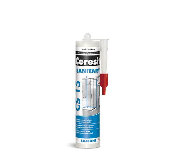 

Герметик CERESIT CS15 sanitary прозрачный
