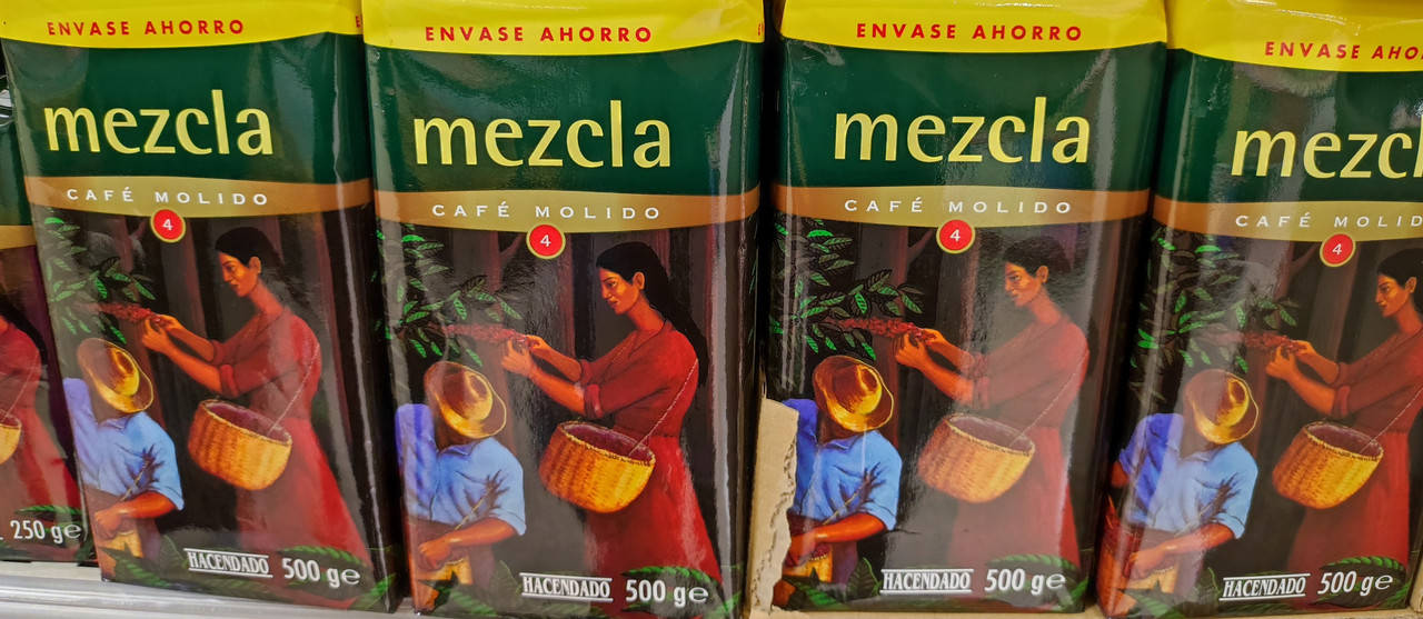 

Кофе молотый Hacendado Mezcla cafe molido 500g.