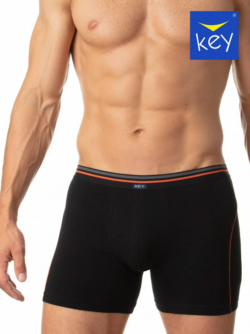 

Трусы-шорты мужские KEY MXM-234 A22 XXL графит