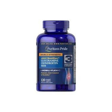

Puritan's Pride Double Strength Glucosamine Chondroitin & MSM 120 таблеток