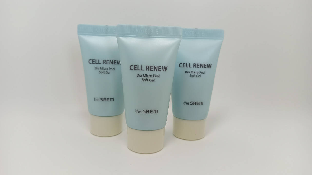 

The Saem Cell Renew Bio Micro Peel Soft Gel Пилинг-скатка с растительными стволовыми клетками