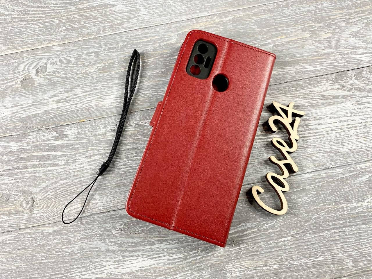 

Чехол книжка Galant для Tecno Spark 7 (3 цвета) красный
