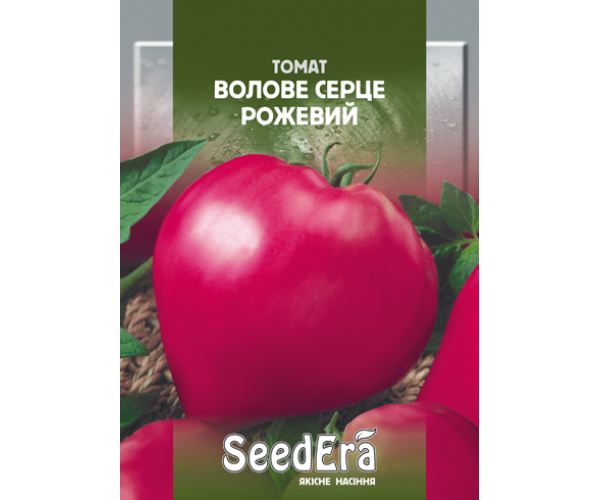 

Семена Томат индетерминантный Воловье(Бычье) Сердце Розовое 3 грамма SeedEra