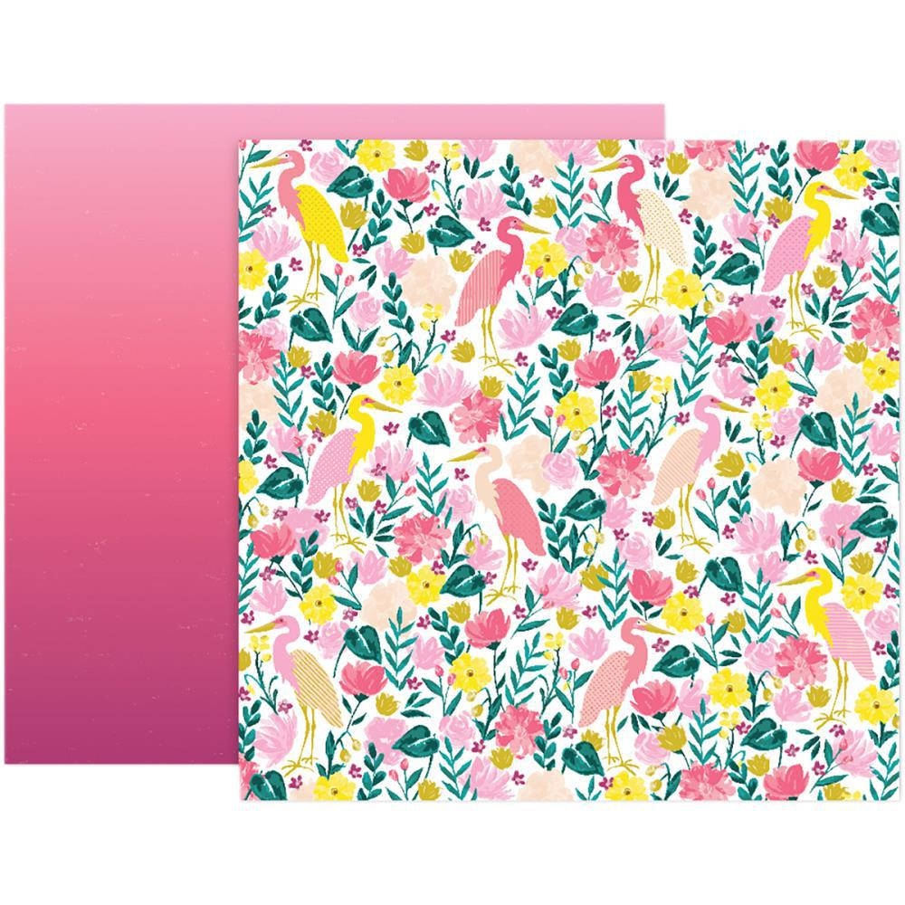 

Папір - #23 - Pick Me Up - Pink Paislee - 30x30