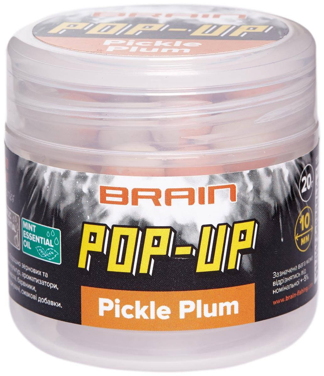 

Бойлы Brain Pop-Up F1 Pickle Plum (слива з чесноком) 10mm 20g