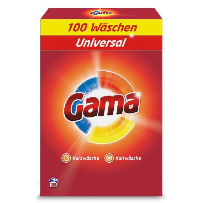 

Пральний порошок Gama (універсальний) 6,5 кг. (100 пр.)