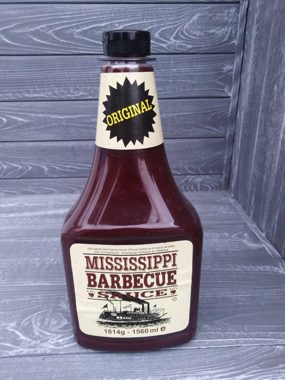 

Соус барбекю Mississippi Barbeque 1560 мл
