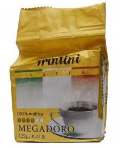 

Кофе молотый Trintini Megadoro 100% арабика 125 г
