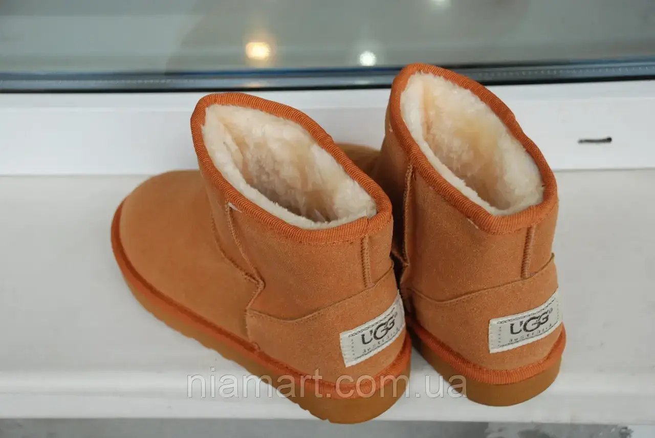 

Угги женские замшевые Ugg Australia в 2 цветах. Коричневый, 39