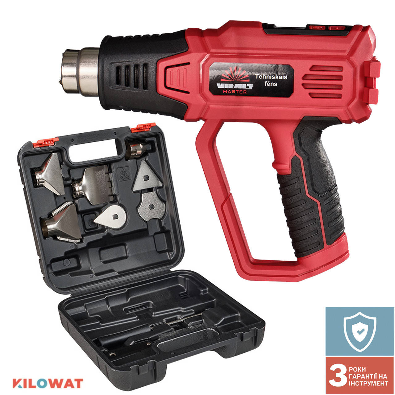 

Фен строительный электрический Vitals Master Tf 206JScc