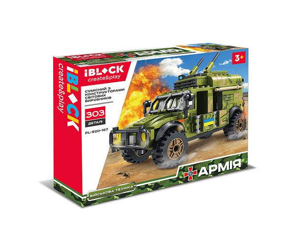 

Конструктор IBlock Армия 303 детали PL-920-167