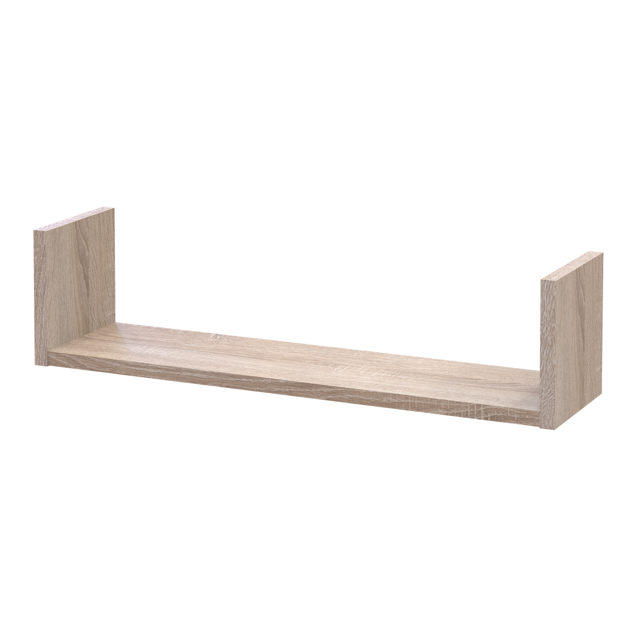 Комплект полиць Doros Філ Дуб Сонома 3 шт 30/45/60х15х15 (41516081) 4