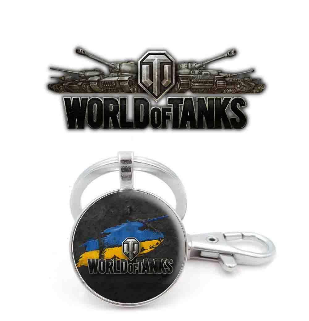 

Брелок World of Tanks с очертанием танка