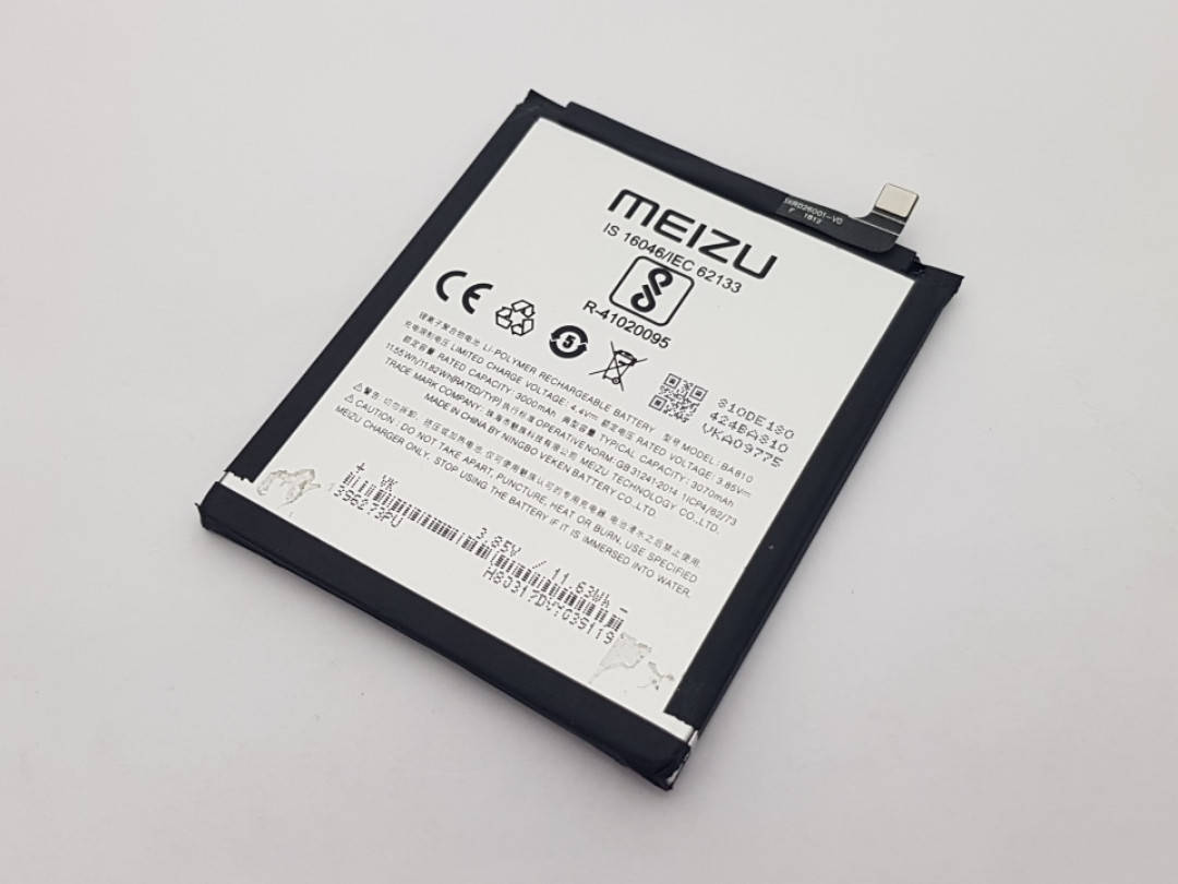 

Батарея аккумуляторная Meizu M8c BA810 Сервисный оригинал с разборки (до 10% износа)