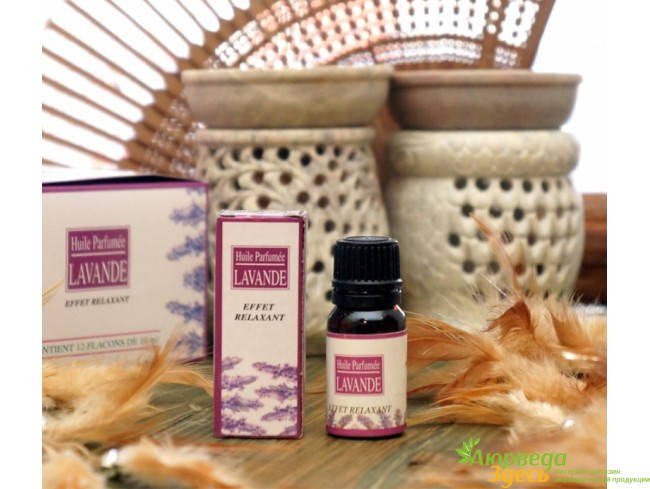 

Парфюмированное масло Лаванда Lavander 10 мл, Аюрведа Здесь