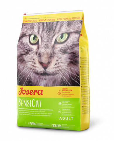 

Josera йозера SensiCat 10кг сенсикет для котов с чувствительным пищеварением