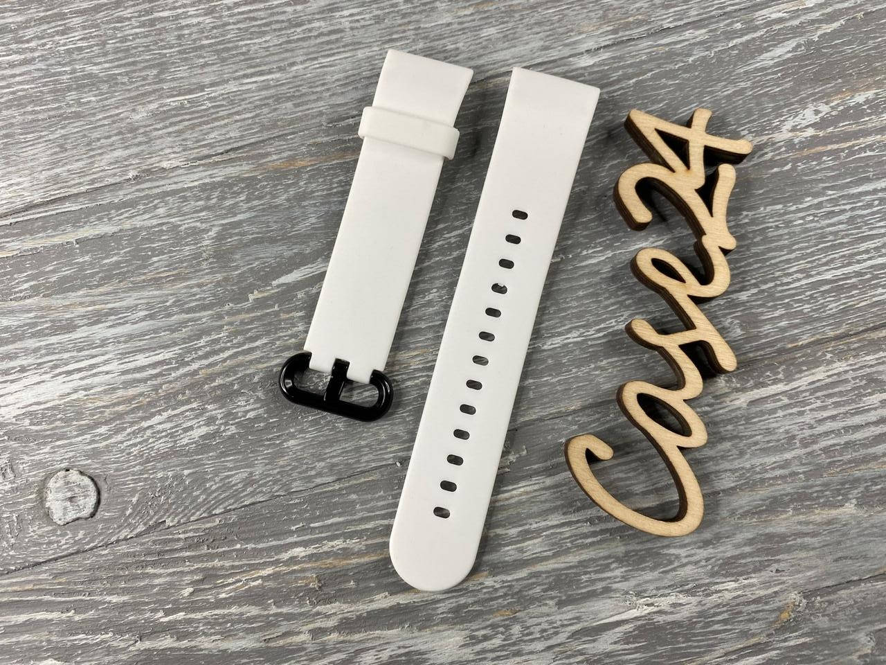 

Ремешок на Xiaomi Mi Watch Lite (5 цветов) белый