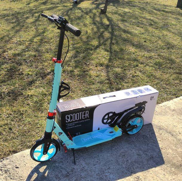

Самокат Двухколесный SCALE SPORTS SS 10 Тиффани, Бирюзовый
