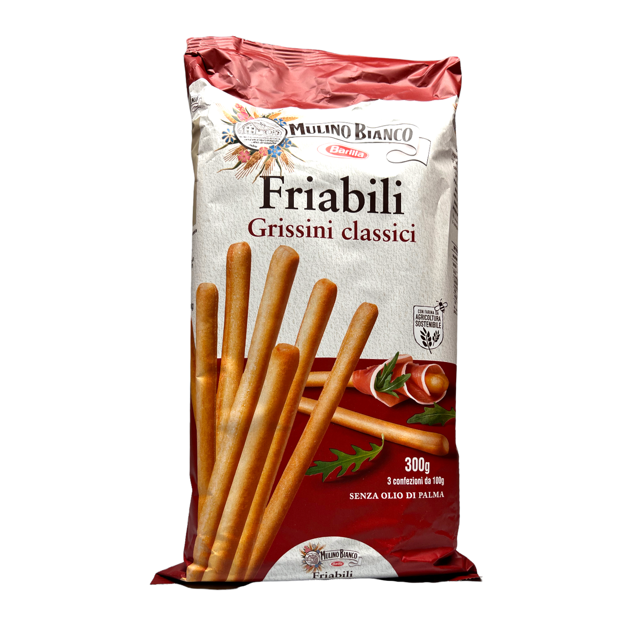 

Гриссини хлебные палочки классичиские MULINO BIANCO Frabili 300г