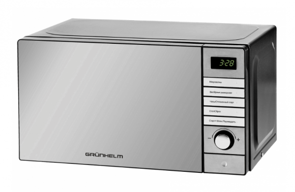 

Микроволновая печь GRUNHELM 20MX921-S нержавеющая сталь (код 1118958)