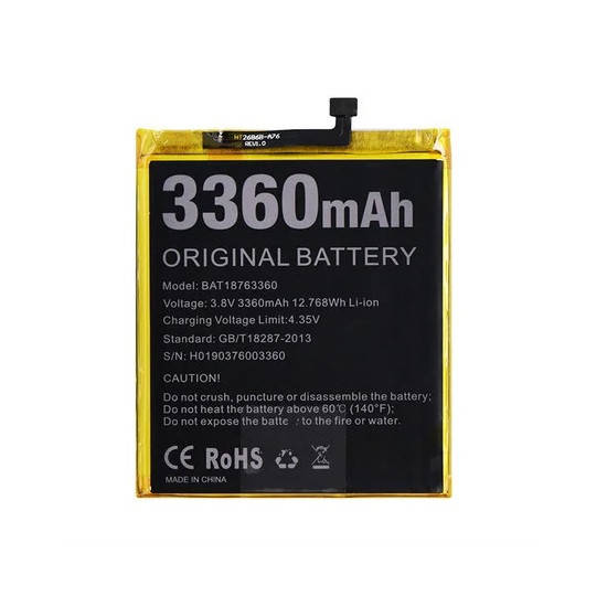 

Батарея Doogee Y7 BAT18763360 Original