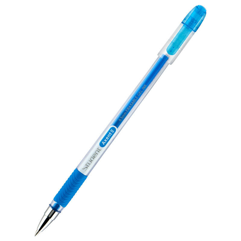 

Ручка гелевая пиши-стирай Student синяя AXENT AG1071-02-A