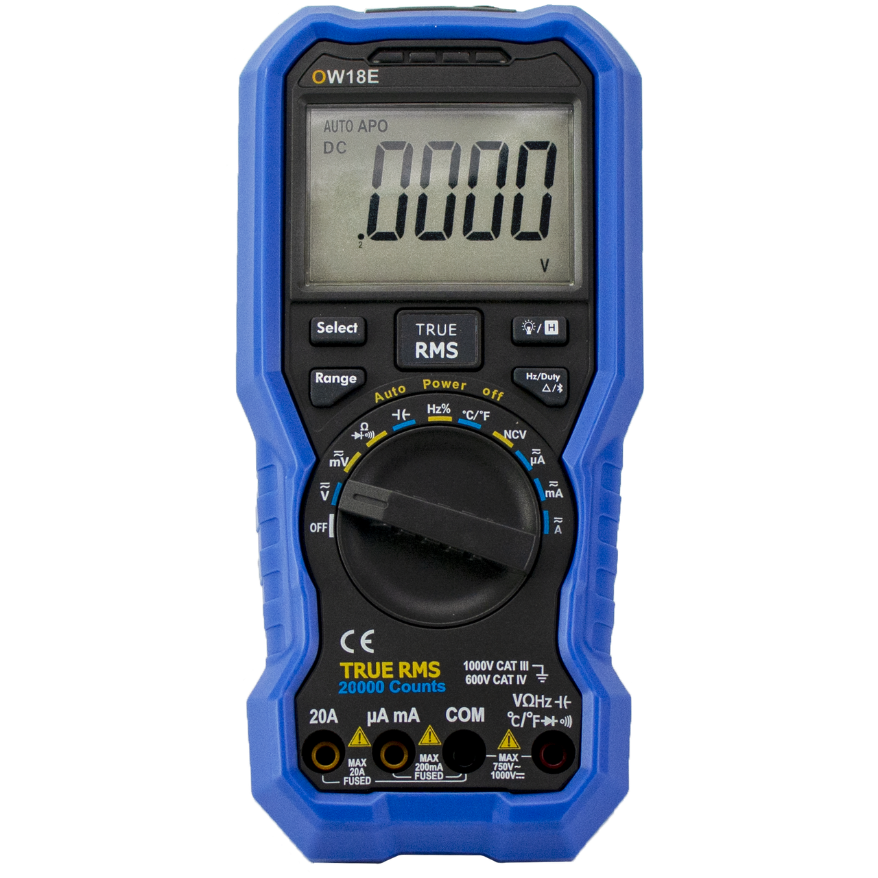 

Цифровой мультиметр с Bluetooth OWON OW18E
