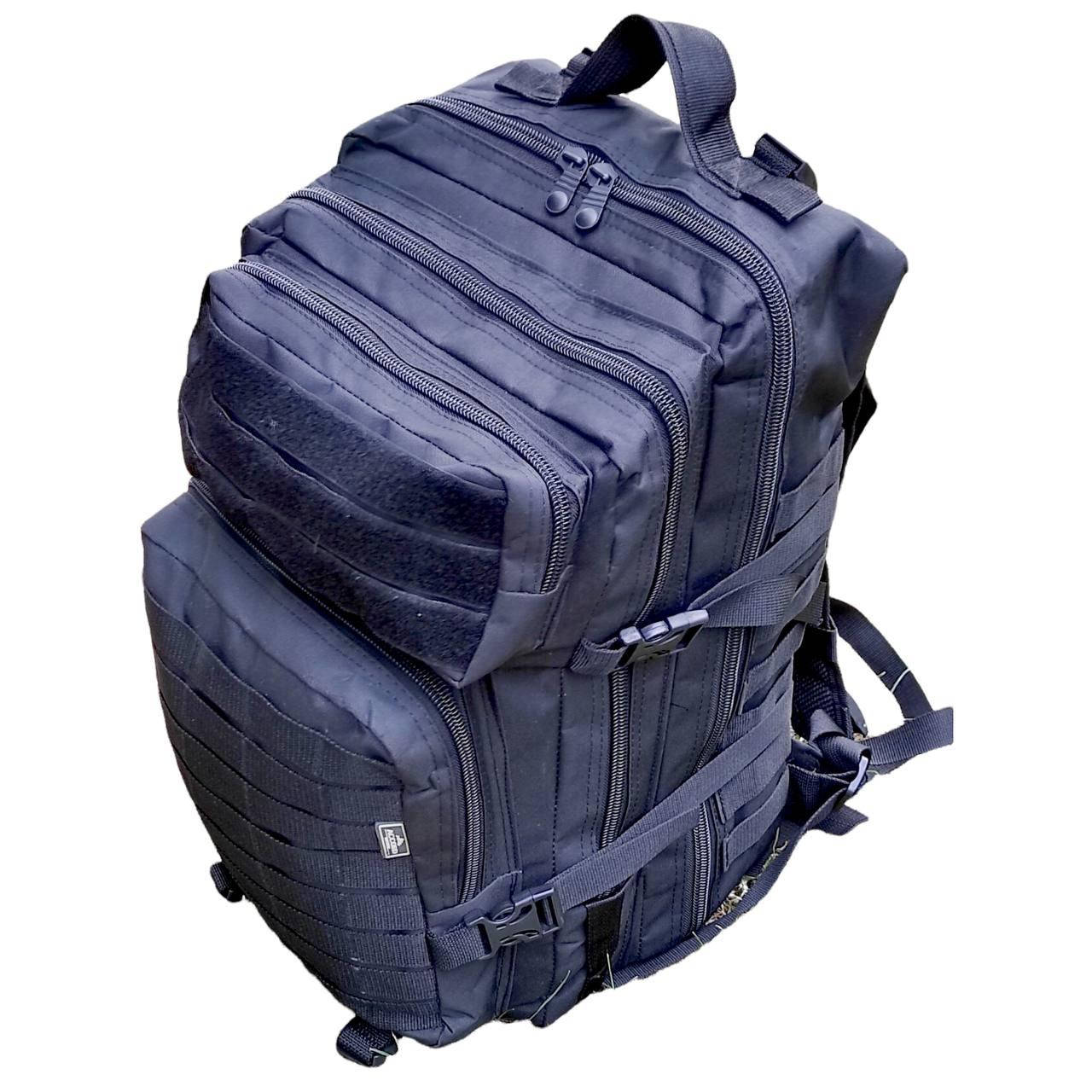

Тактичний рюкзак штурмовой зсу Черный 45л. Cordura 1000d