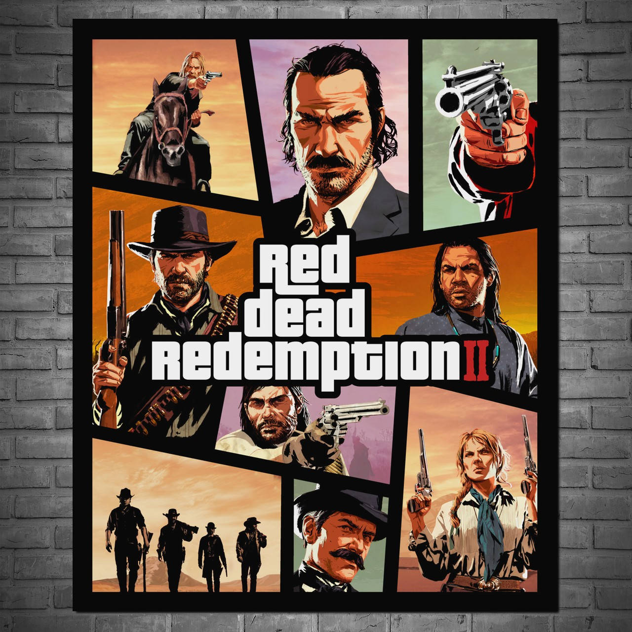 

Плакат "Red Dead Redemption 2, RDR 2" (артикул 2957) 73, Глянцевая, 60