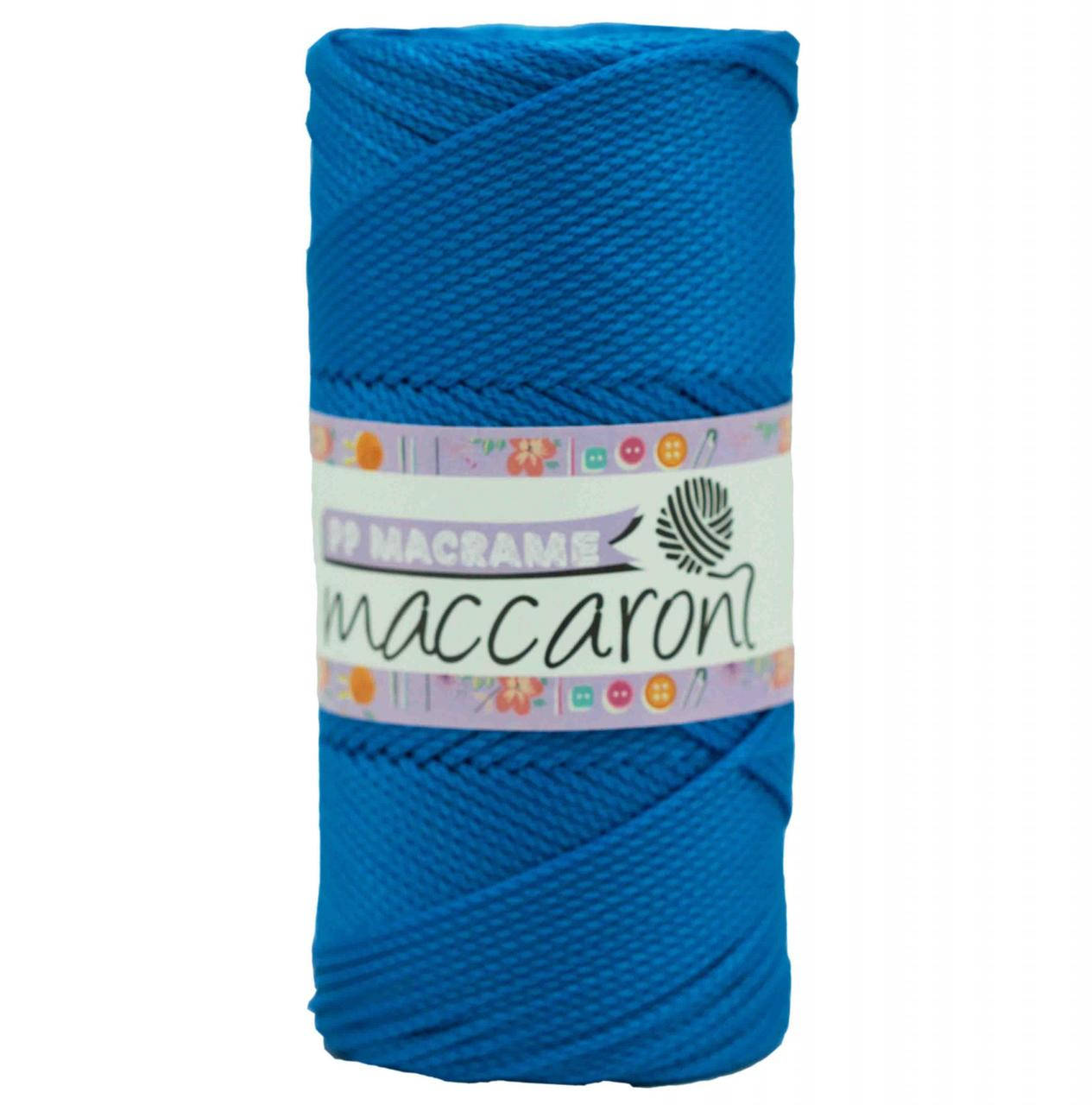 

Полипропиленовый шнур Macrame Maccaroni 2,5 mm ,бирюзовый