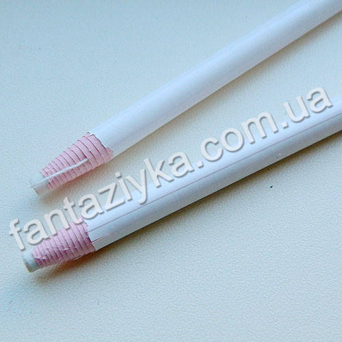 

Карандаш для ткани белый, исчезающий от воды