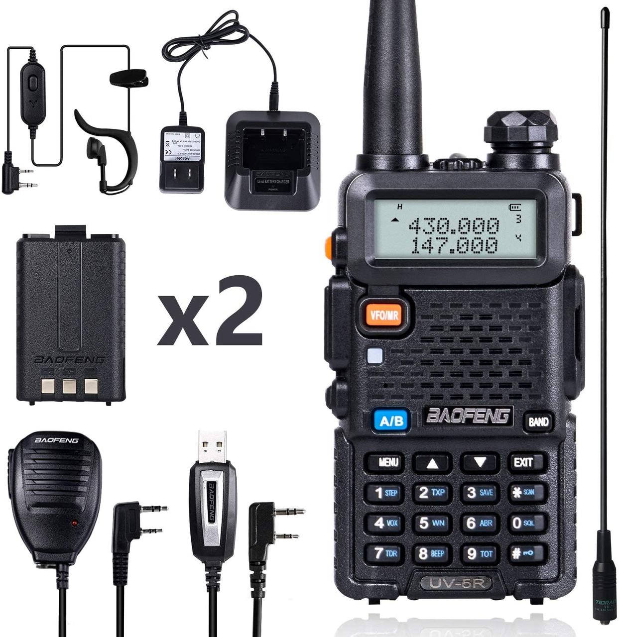 

Портативная рация BaoFeng UV-5R Full Kit