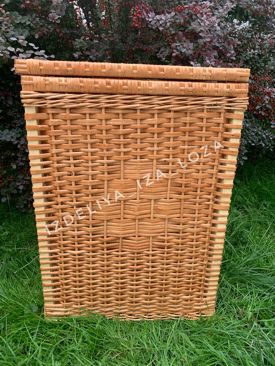 

Корзина для белья «Натуральная большая», Коричневый