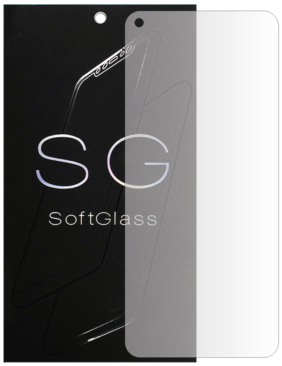 

Пленка OPPO Reno 5 Lite на Экран полиуретановая SoftGlass, Прозрачный