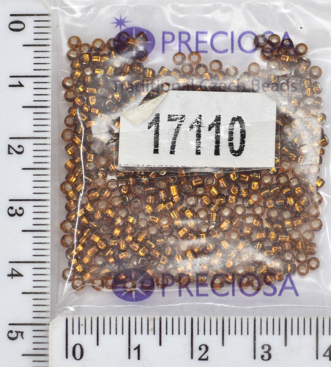 

Бисер PRECIOSA №10/0 №17110 шт=5гр уп=5шт